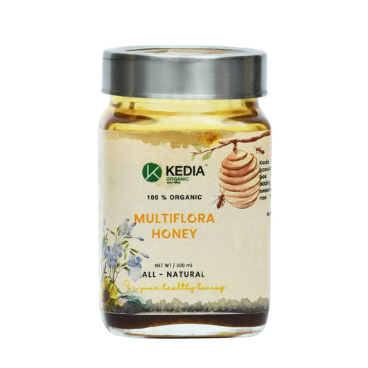 Multi Flora Raw Honey - Salt & Sweetners 300 ML