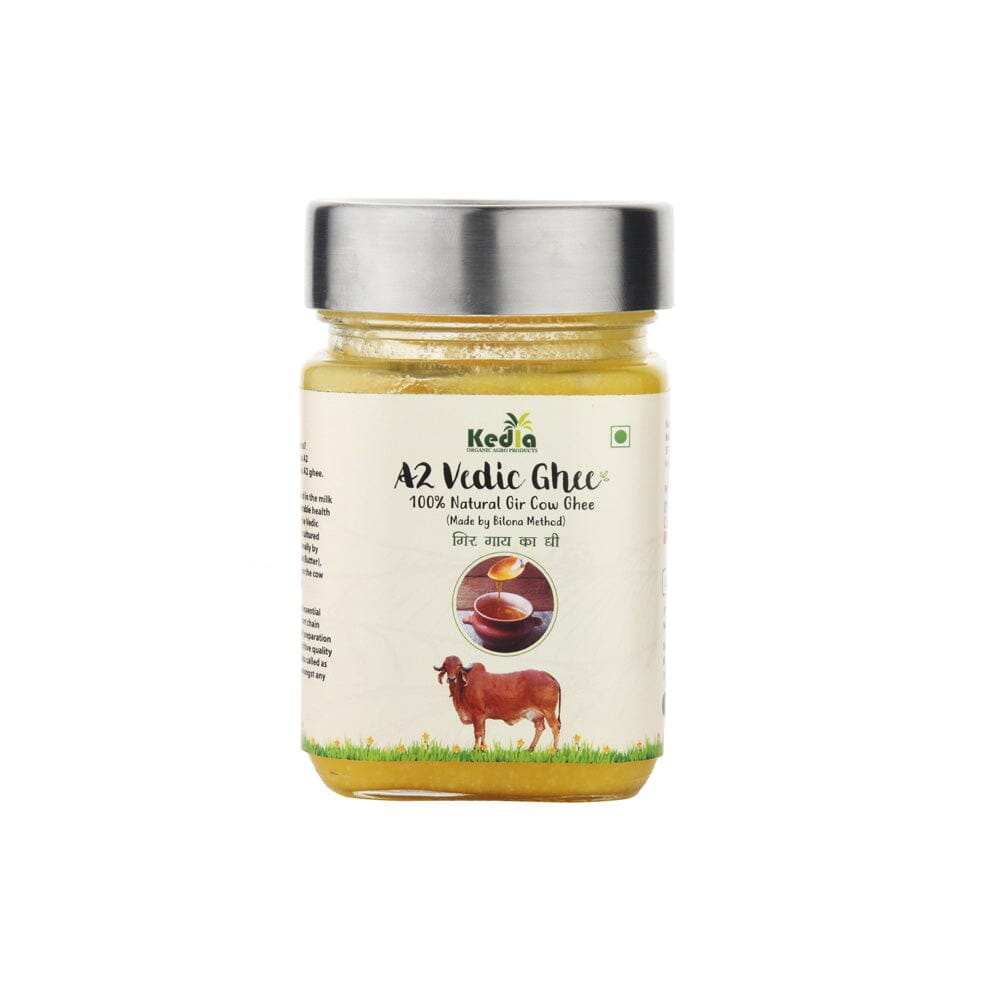 A2 Desi Gir Cow Vedic Danedar Ghee - Gir Cow Based Products 250 ML