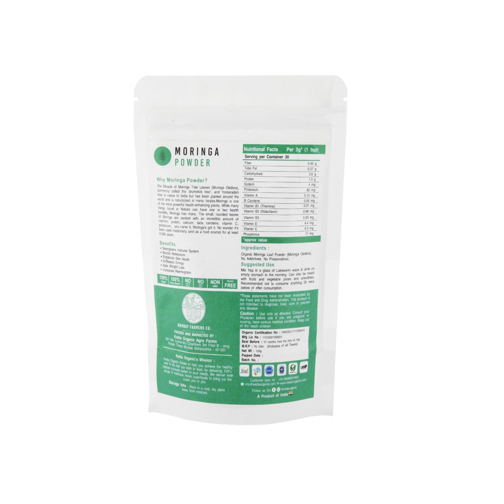 Moringa Powder - 100 % Natural & Farm Fresh Nutritional Powder