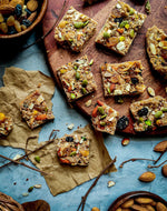 Heading Vegan, Gluten free, Sugar free on – the – go snack bar.