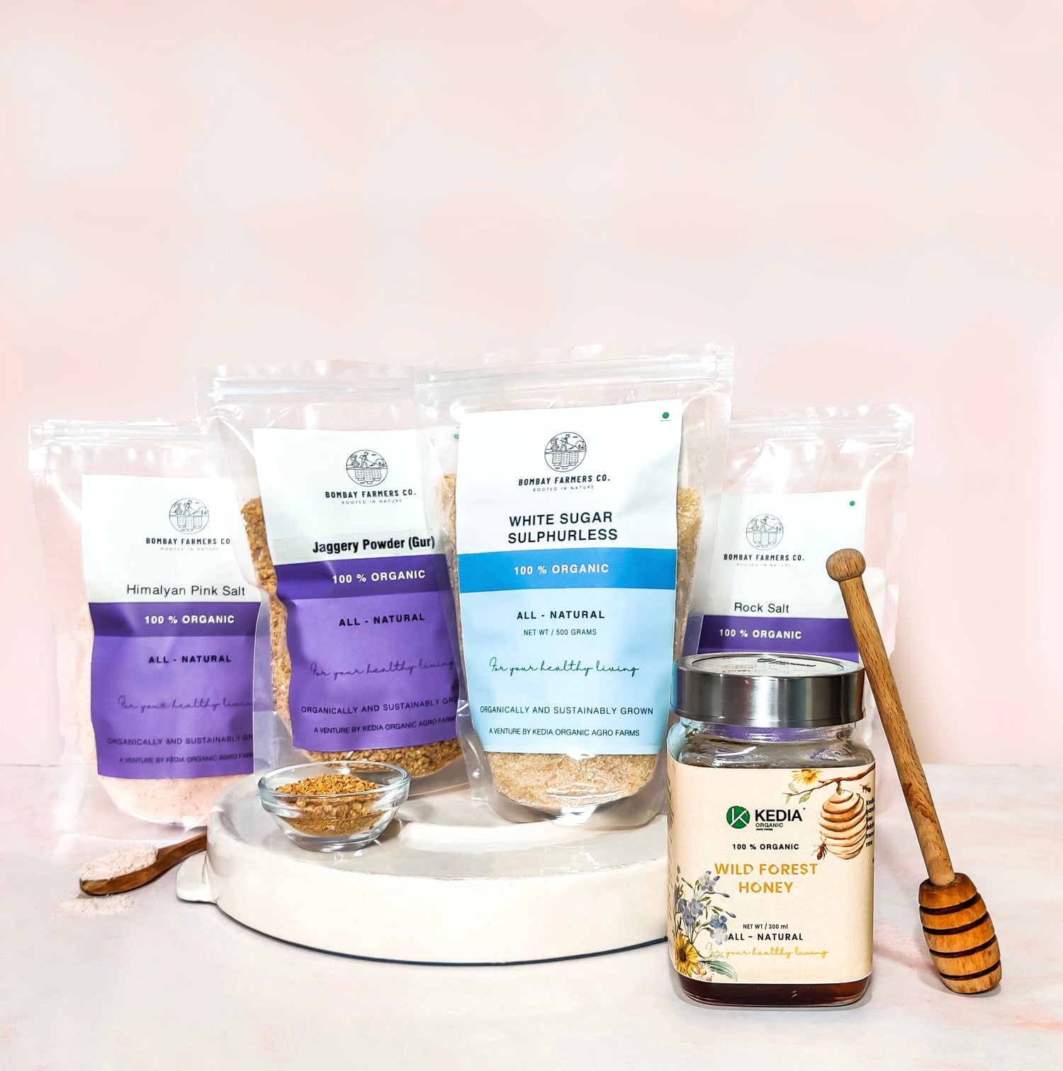 SUGAR , HONEY & SALT