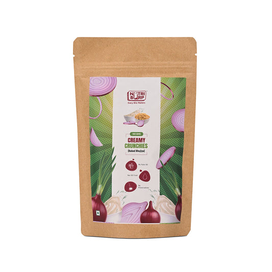 Creamy Crunchies – Baked Bhujiya | Healthy Snack for Kids & Adults.