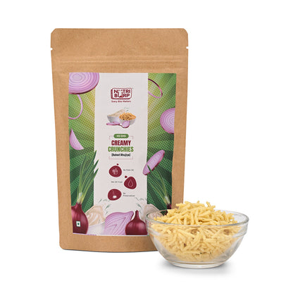 Creamy Crunchies – Baked Bhujiya | Healthy Snack for Kids & Adults.