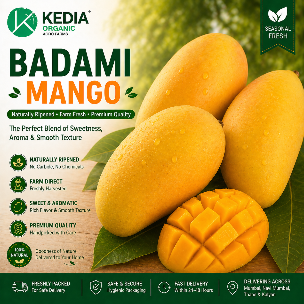 Badami Mango Kedia