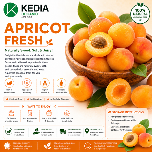 Apricot Fresh Kedia Organic