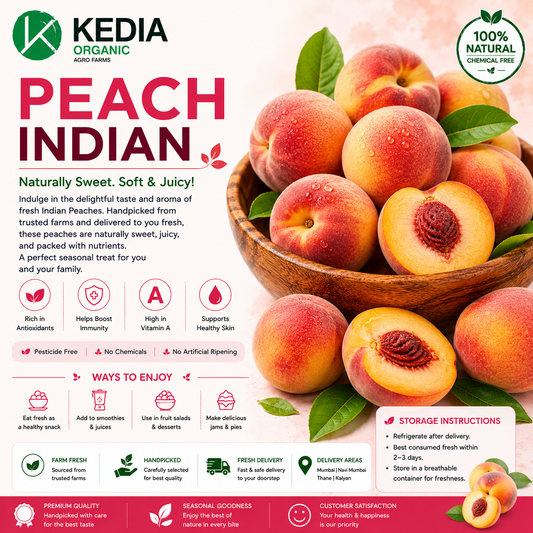 Peach Indian Kedia