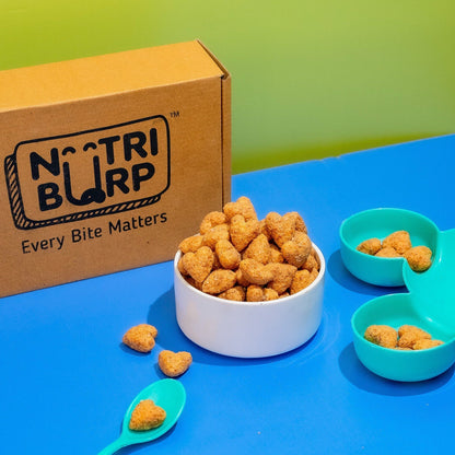 Almond Hearts + Apple + Mango + Strawberry Meltooz Mix Combo Baby & Toddler Food nutriburp 