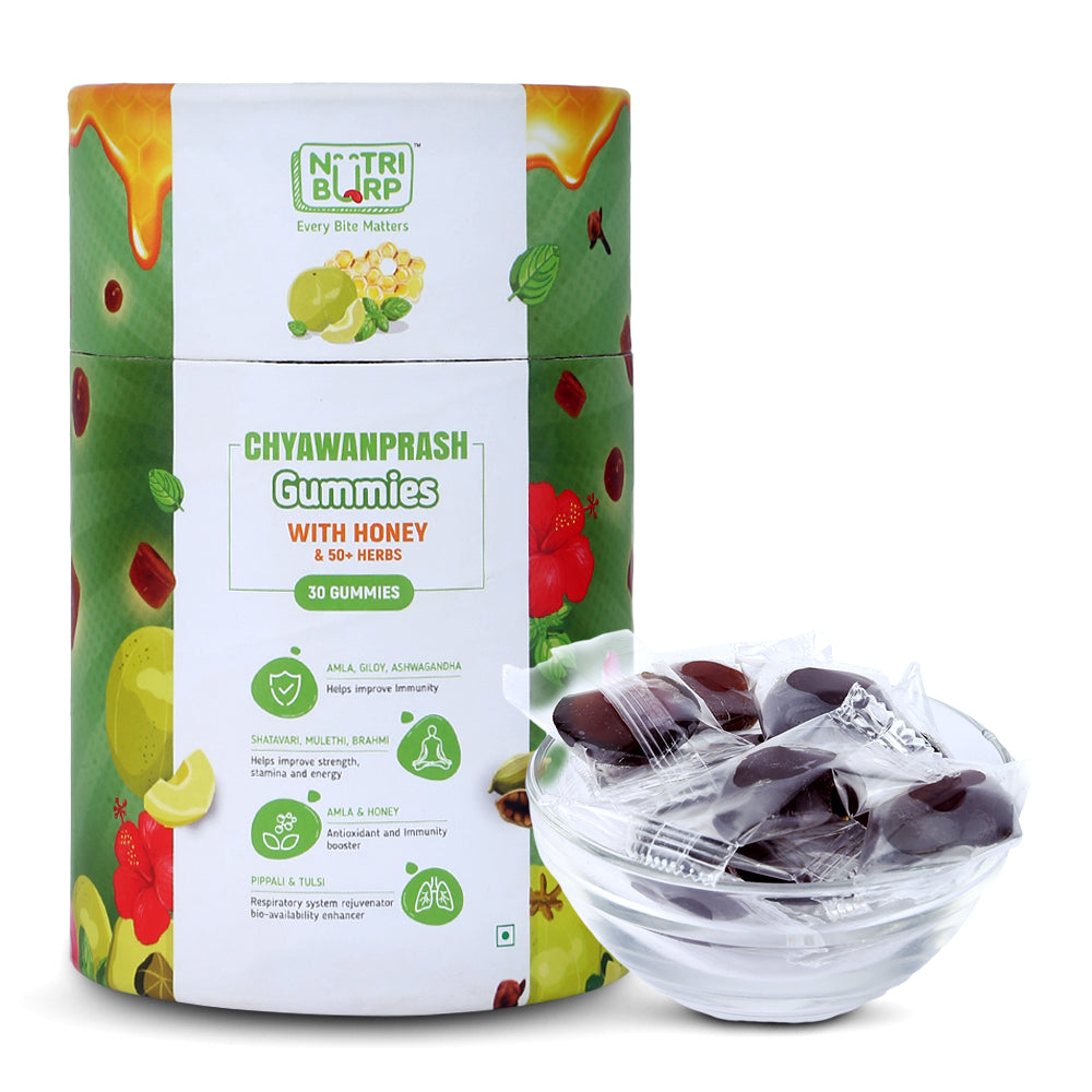 Multivitamin Chyawanprash Gummies - NutriBurp
