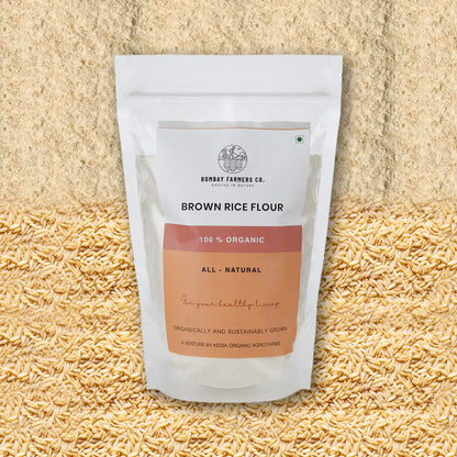 Rice Flour Brown -  100 % Natural & Farm Fresh