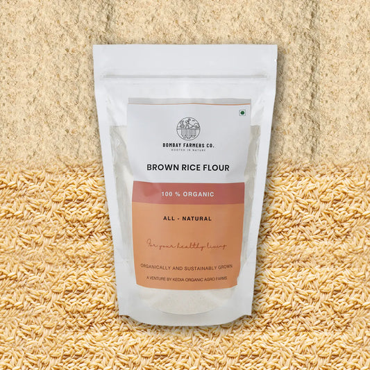 Rice Flour Brown -  100 % Natural & Farm Fresh