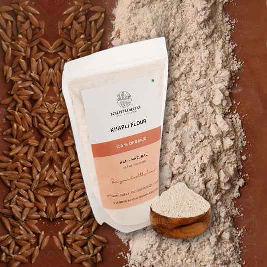 Khapli Wheat Flour  - 100 % Natural & Farm Fresh
