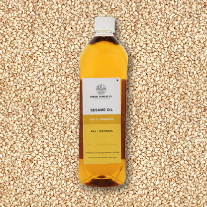Sesame Cold Pressed Oil - 100 % Natural & Farm Fresh