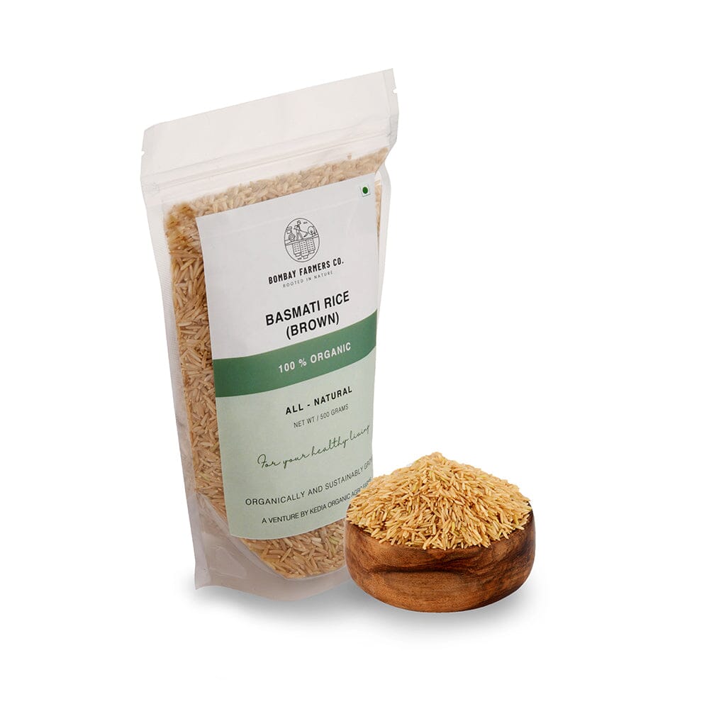 Basmati Brown Rice -  100 % Natural & Farm Fresh  Rices  