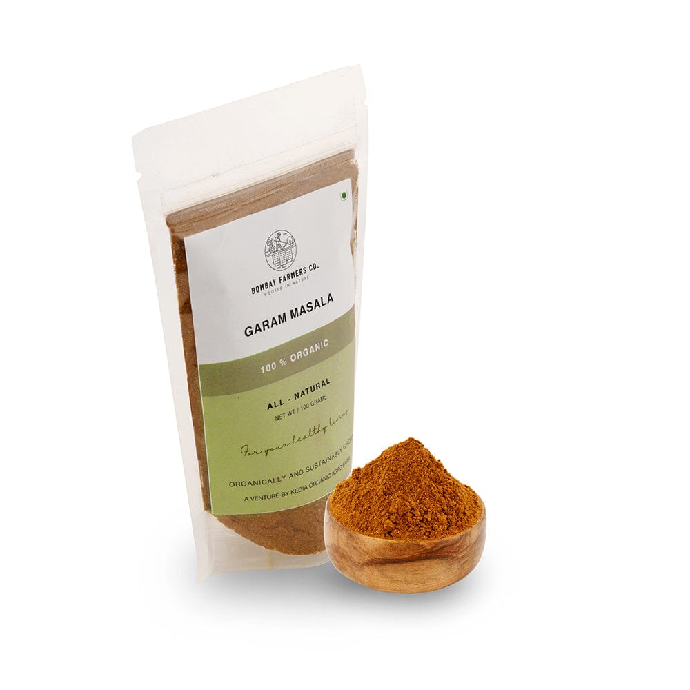 Organic Garam Masala Powder - 100 Gms - Kedia Organic Agro Farms