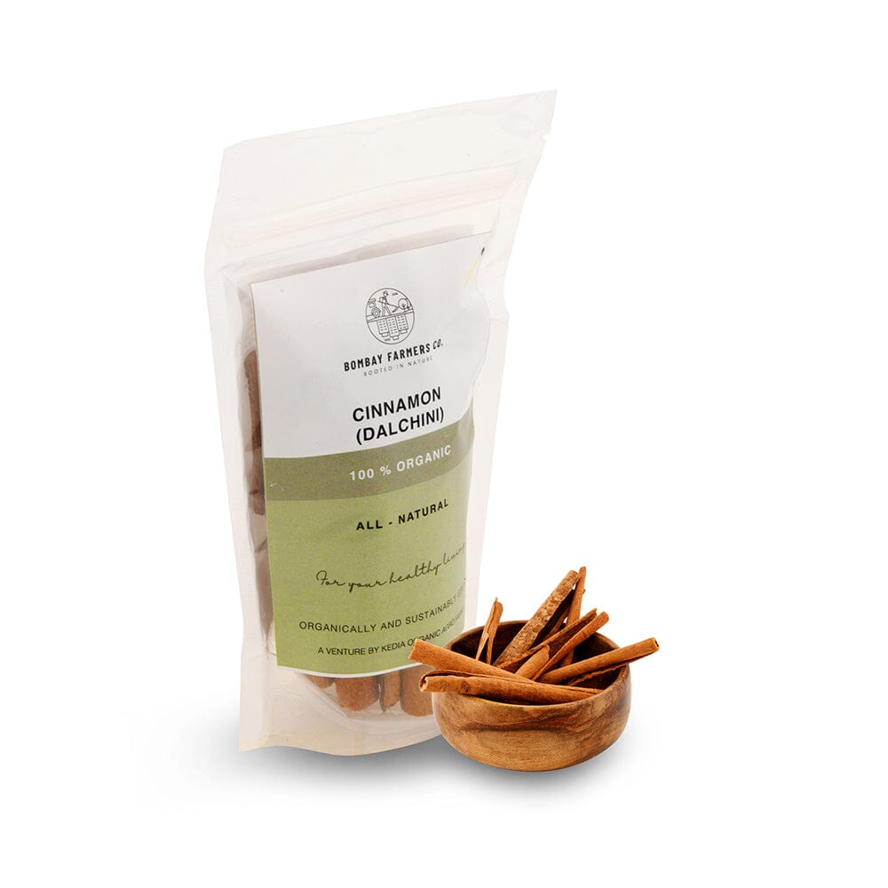 Organic Cinnamon Quills Ceylon / Dalchini - 50 Gms - Kedia Organic Agro Farms Spices & Seasonings Kedia Organic Agro Farms 