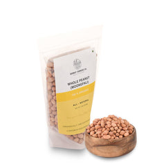 Organic Groundnut Raw / Moongfali - 500 Gms - Kedia Organic Agro Farms Pulses & Cereals Kedia Organic Agro Farms 