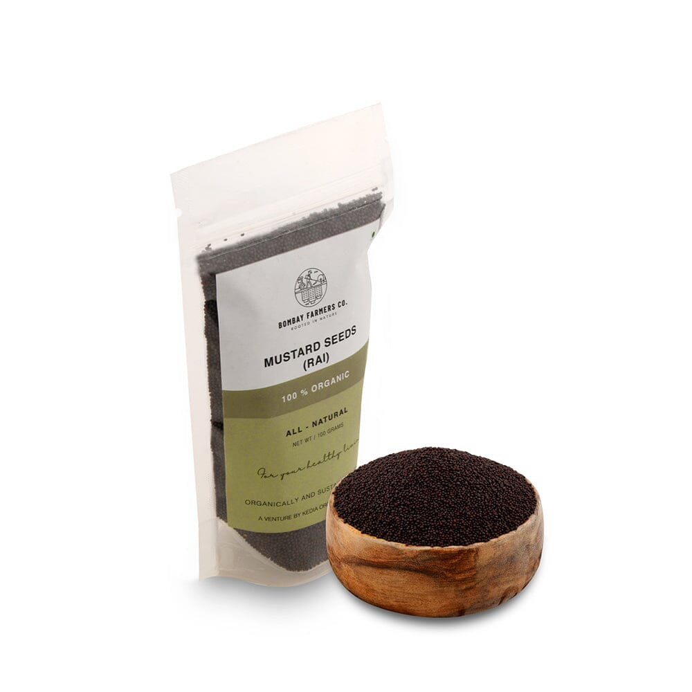 Mustard Seeds / Rai -  100 % Natural & Farm Fresh  Spices & Seasonings  
