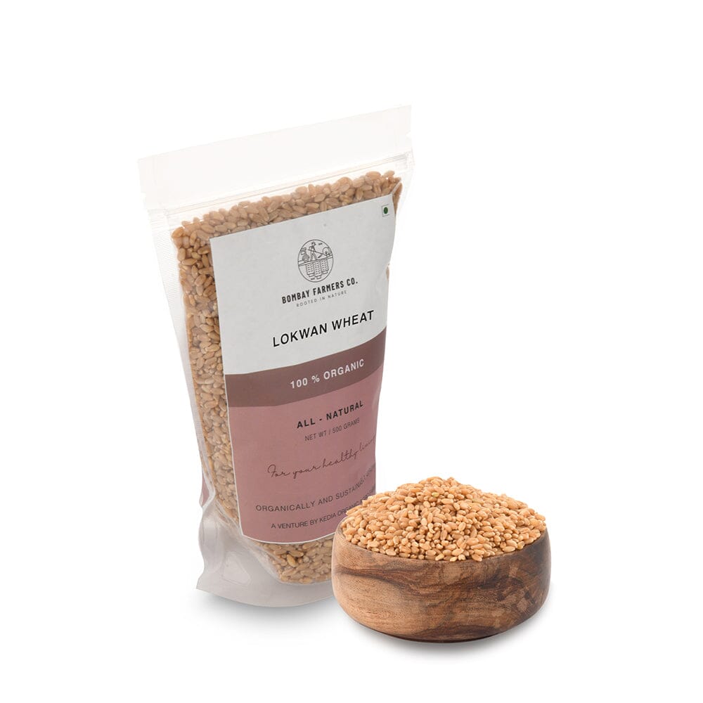 Wheat Lokwan / Akha Gehu -  100 % Natural & Farm Fresh  Pulses & Cereals  