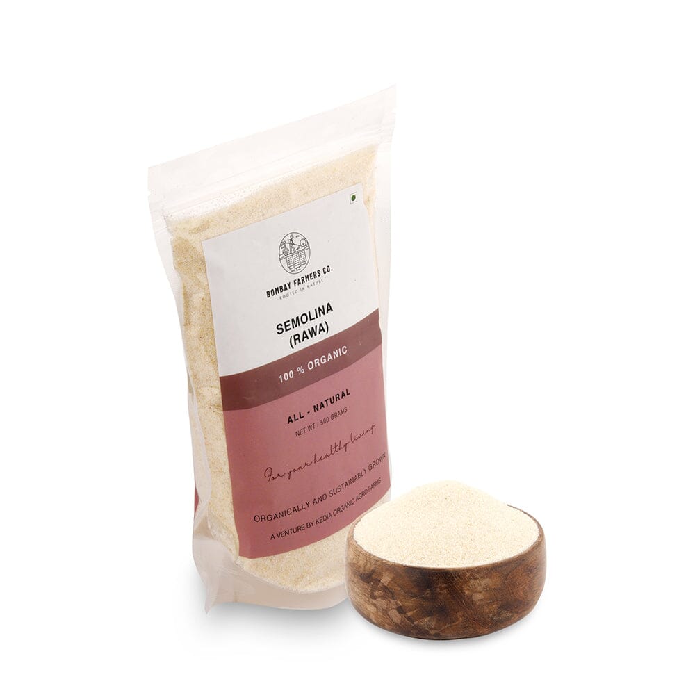 Rava / Sooji -  100 % Natural & Farm Fresh  Millets  