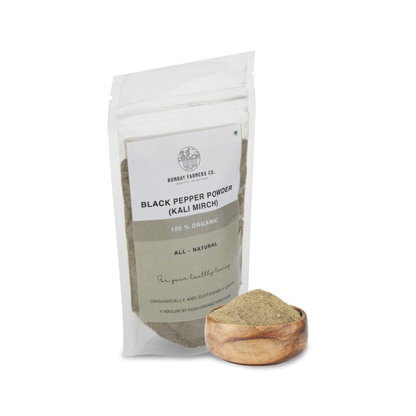 Black Pepper Powder (Kali Miri Powder) - 100 % Natural & Farm Fresh ...