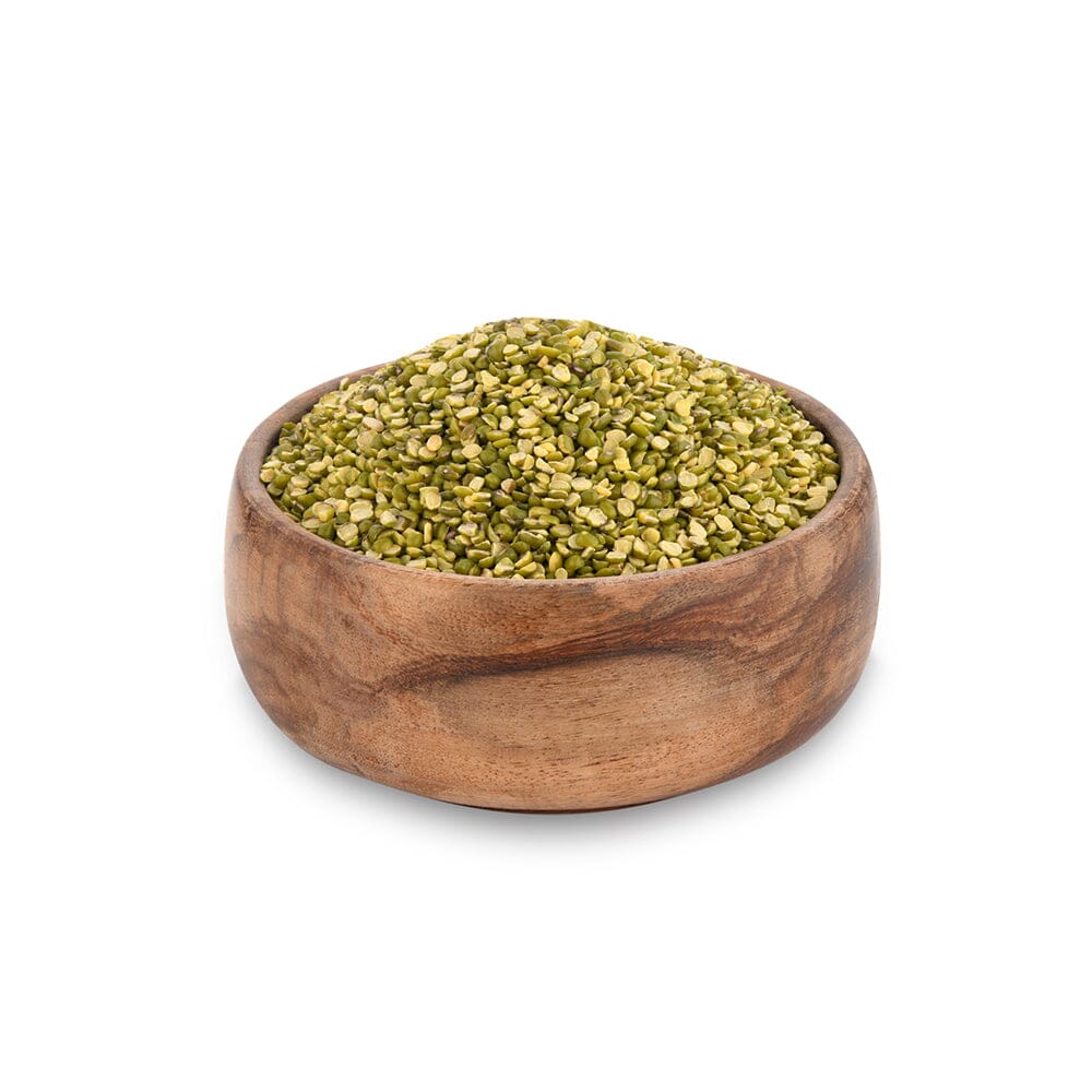 Organic Moong Dal Split Green / Moong Dal Chilka - 500 Gms - Kedia Organic Agro Farms Dals Kedia Organic Agro Farms 