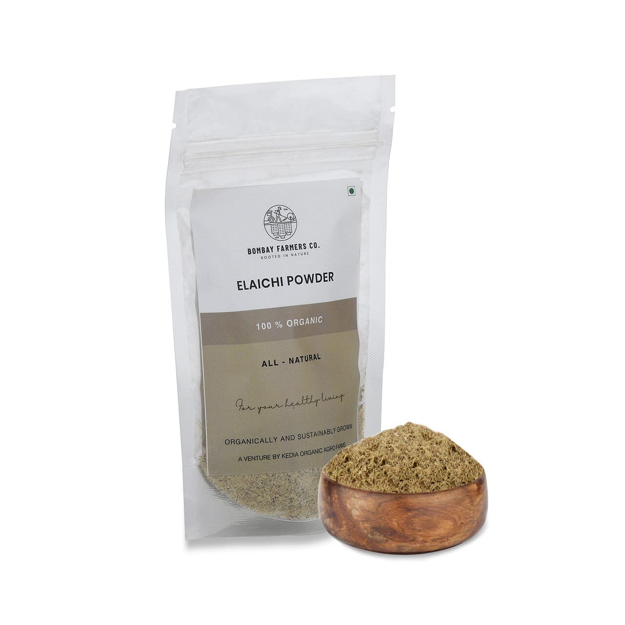 Cardamom Powder / Elaichi Powder -  100 % Natural & Farm Fresh Spices & Seasonings  
