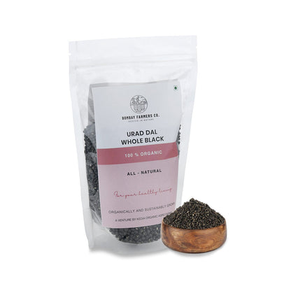 Urad Whole Black / Kali Akhi Urad Dal -  100 % Natural & Farm Fresh  Dals  