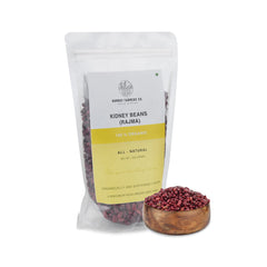 Organic Rajma Red Jammu / Kidney Beans - 500 Gms - Kedia Organic Agro Farms