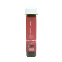 Organic Ashwagandha Cold Pressed Juice - 40 ML - Kedia Organic Agro Farms Wellness Shots Kedia Organic Agro Farms 
