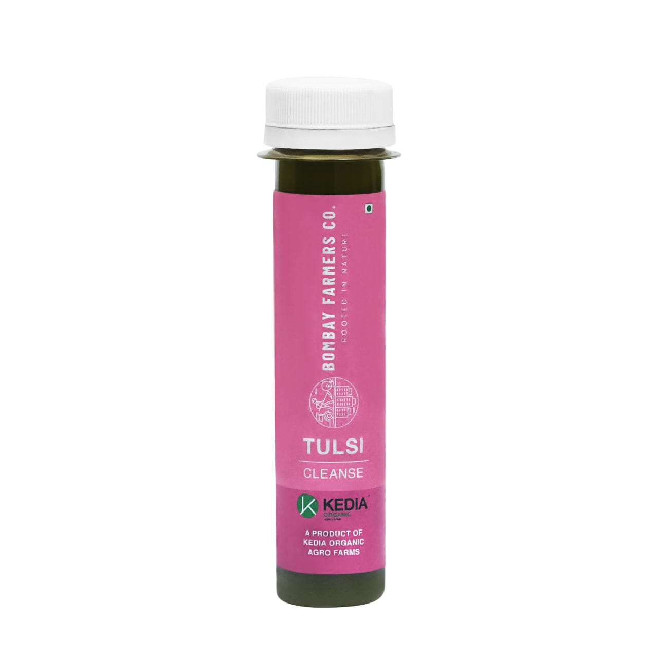 Tulsi Cold Pressed Juice -  100 % Natural & Farm Fresh Wellness Shots  