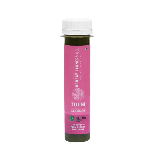 Tulsi Cold Pressed Juice -  100 % Natural & Farm Fresh Wellness Shots  