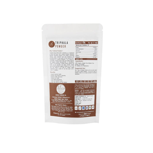 Triphala Powder -  100 % Natural & Farm Fresh  Nutritional Powder  