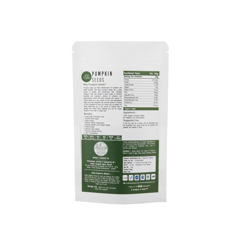 Pumpkin Seeds 1- 100 % Natural & Farm Fresh Nutritional Seeds  