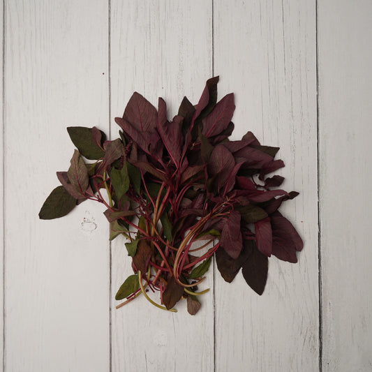 Lal Math / Red Amaranth Leaves - 1- 100 % Natural & Farm Fresh Leafy Vegetables  