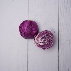 Organic Cabbage Red / Lal Gobi - 200 Gms - Kedia Organic Agro Farms