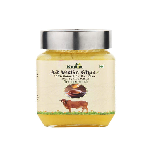 A2 Desi Gir Cow Vedic Danedar Ghee -  Gir Cow Based Products  500 ML 