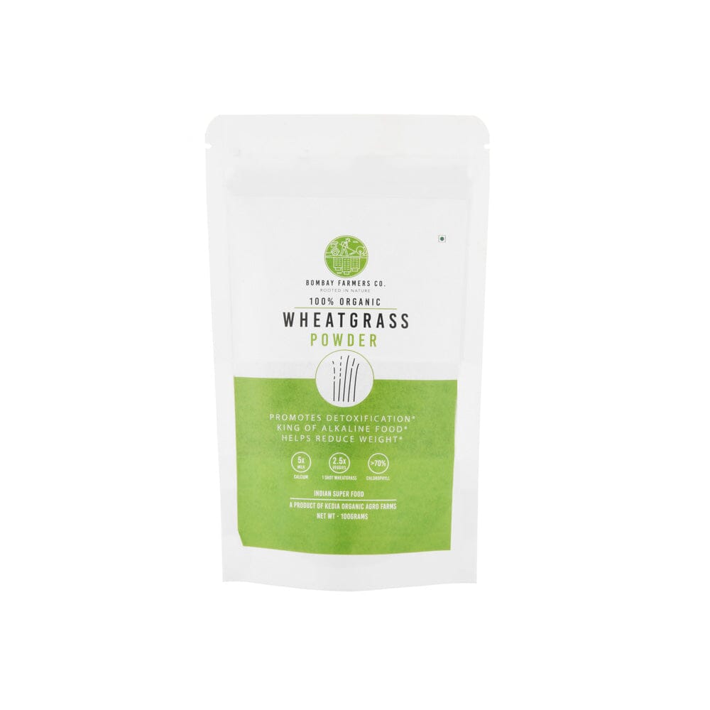 Wheatgrass Powder -  100 % Natural & Farm Fresh  Nutritional Powder  