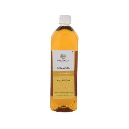 Sesame Cold Pressed Oil / Til Ka Tel - 1 Litre Cold Pressed Oils  