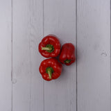Organic Capsicum Red / Lal Shima Mirch - 250 Gms - Kedia Organic Agro Farms