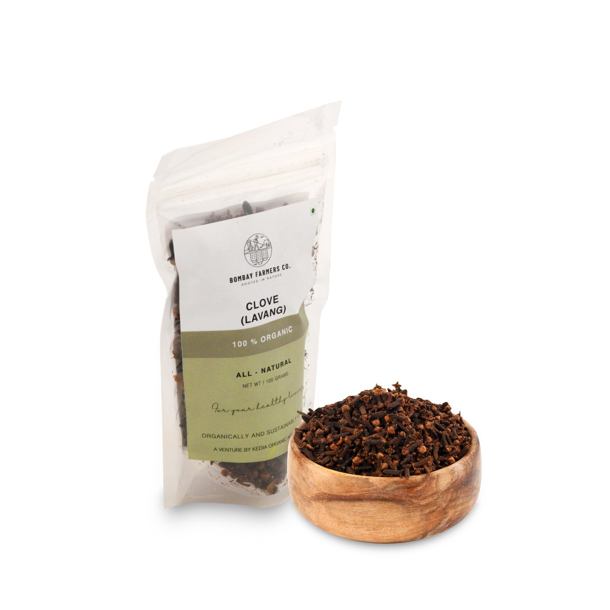 Organic Cloves / Lavang - 50 Gms - Kedia Organic Agro Farms Spices & Seasonings Kedia Organic Agro Farms 